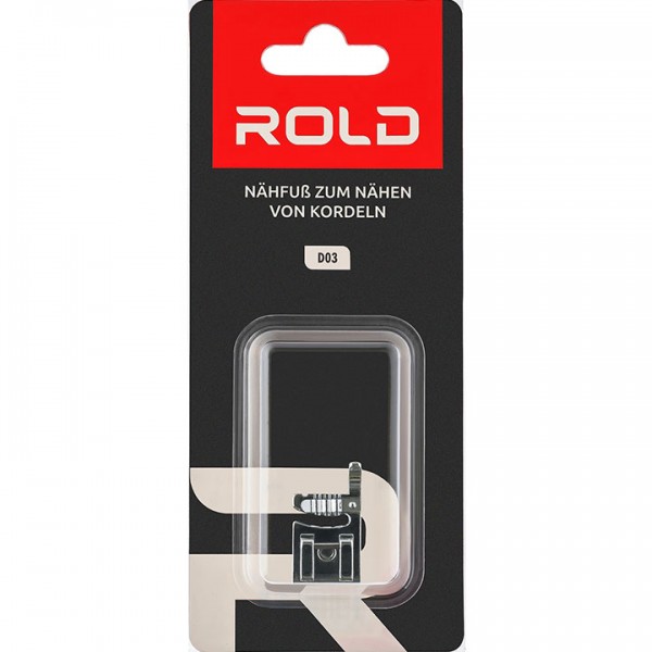 Фото 1: Лапка для пришивания шнуров Rold D03