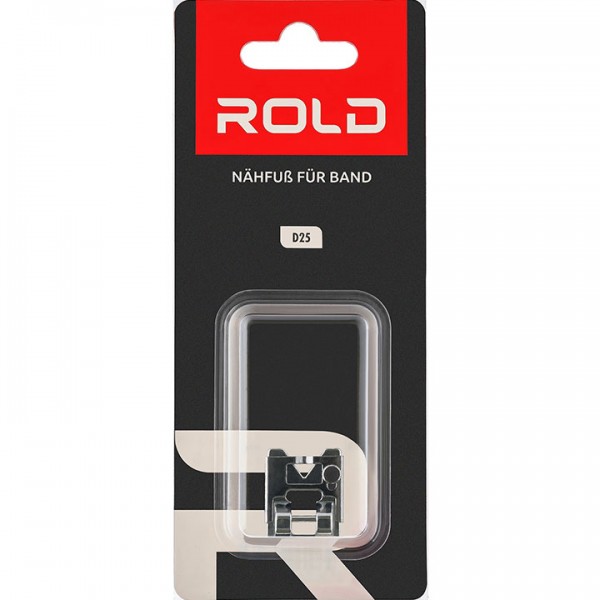 Фото 1: Лапка для настрачивания ленты, тесьмы Rold D25