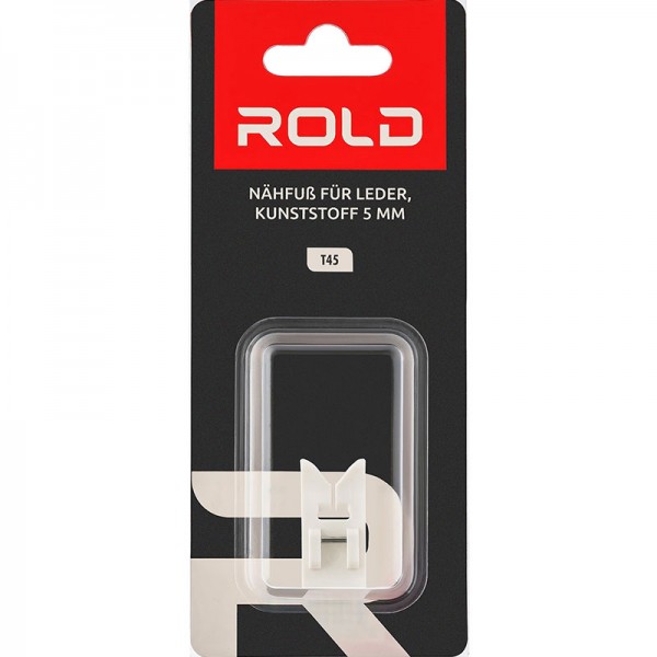 Фото 1: Лапка для кожи пластиковая 5 мм Rold T45