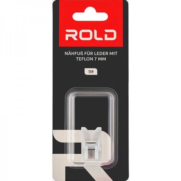 Фото 1: Лапка для кожи тефлоновая 7 мм Rold T59
