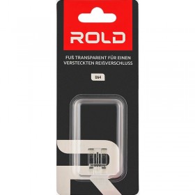  Лапка прозрачная для потайной молнии Rold U64