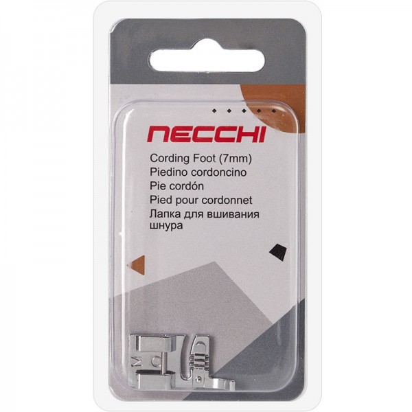 Фото 2: Лапка Necchi U2-N20-013 для пришивания шнуров