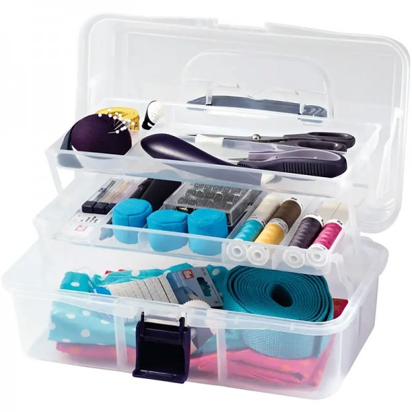 Фото 2: Контейнер для рукоделия, прозрачный Prym 612725