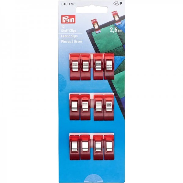 Фото 2: Прищіпки для роботи з тканинами Prym 610170