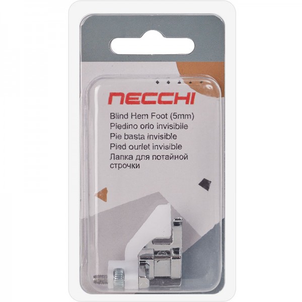 Фото 2: Лапка Necchi U2-N20-003 для потайної строчки