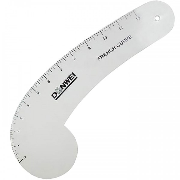 Фото 1: Линейка-лекало алюминиевая SewMate FR-032