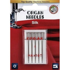  Иглы для шелка Organ Silk HAx1GT №55 5 шт.