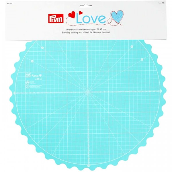 Фото 4: Вращающийся круглый коврик для раскройных ножей Prym Love 611469