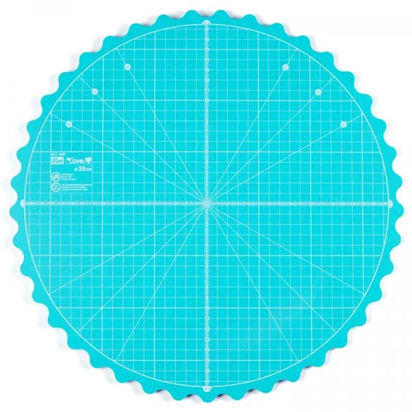 Фото 1: Вращающийся круглый коврик для раскройных ножей Prym Love 611469
