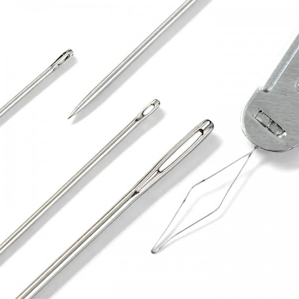 Фото 1: Набор из 29 швейных игл и игл для штопки с вдевателем Prym Love 128161