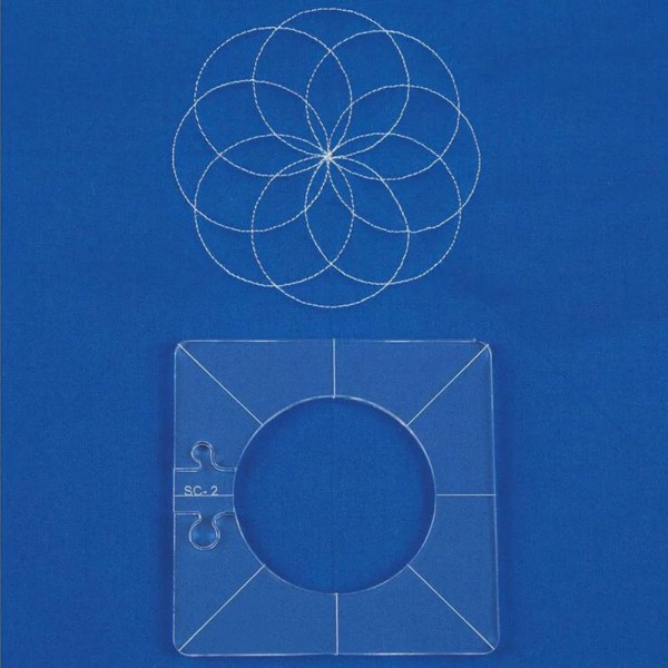 Фото 3: Набор шаблонов для вышивки и квилтинга RL-06