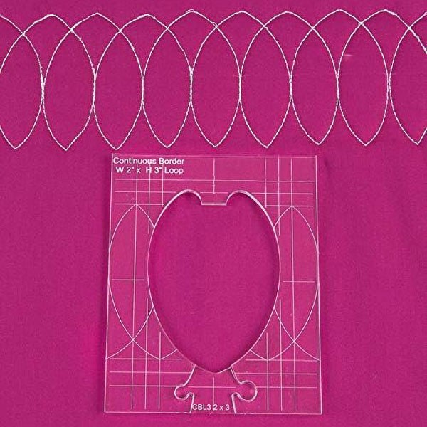 Фото 4: Набор шаблонов линейки для вышивки и квилтинга RL-04W