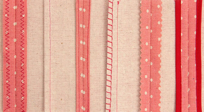 Як обробити край тканини без оверлока