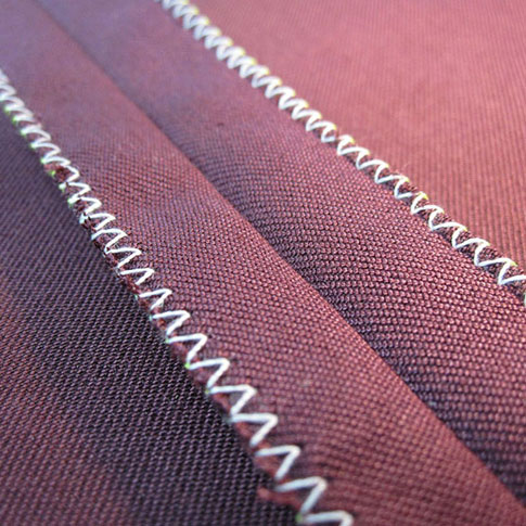 Як обробити край тканини без оверлока