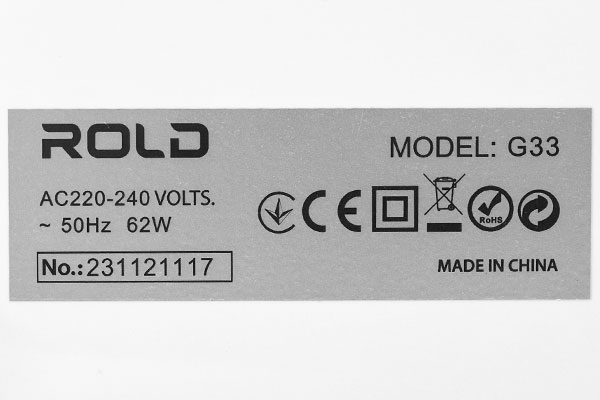 Rold G33